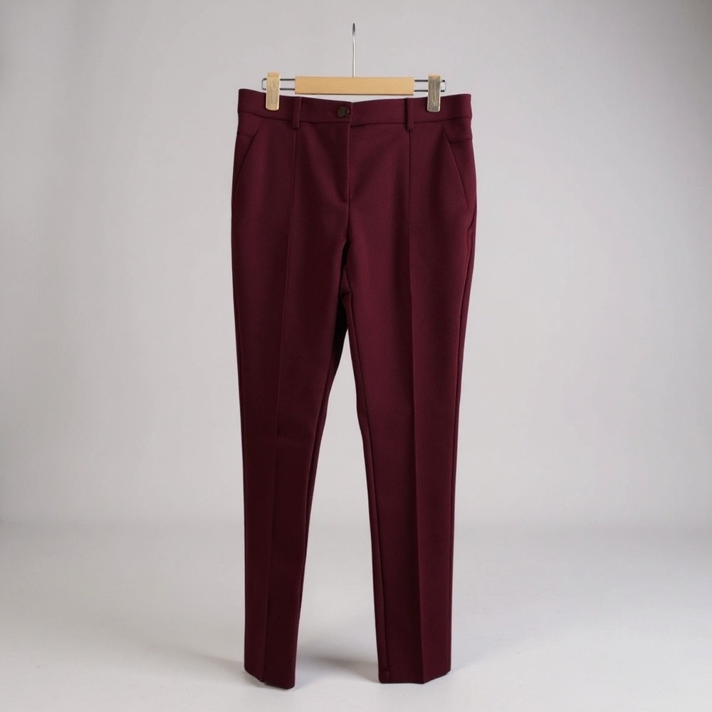 Chico's So Slimming Burgundy Pants Size 0.5/6/S Regular